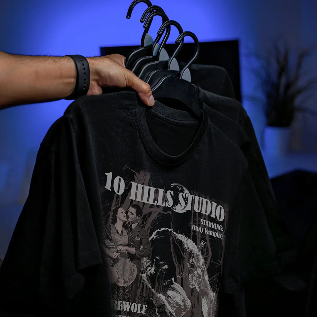 10 Hills Studio Unisex 'Werewolf Diaries' Black Boxy T-Shirt