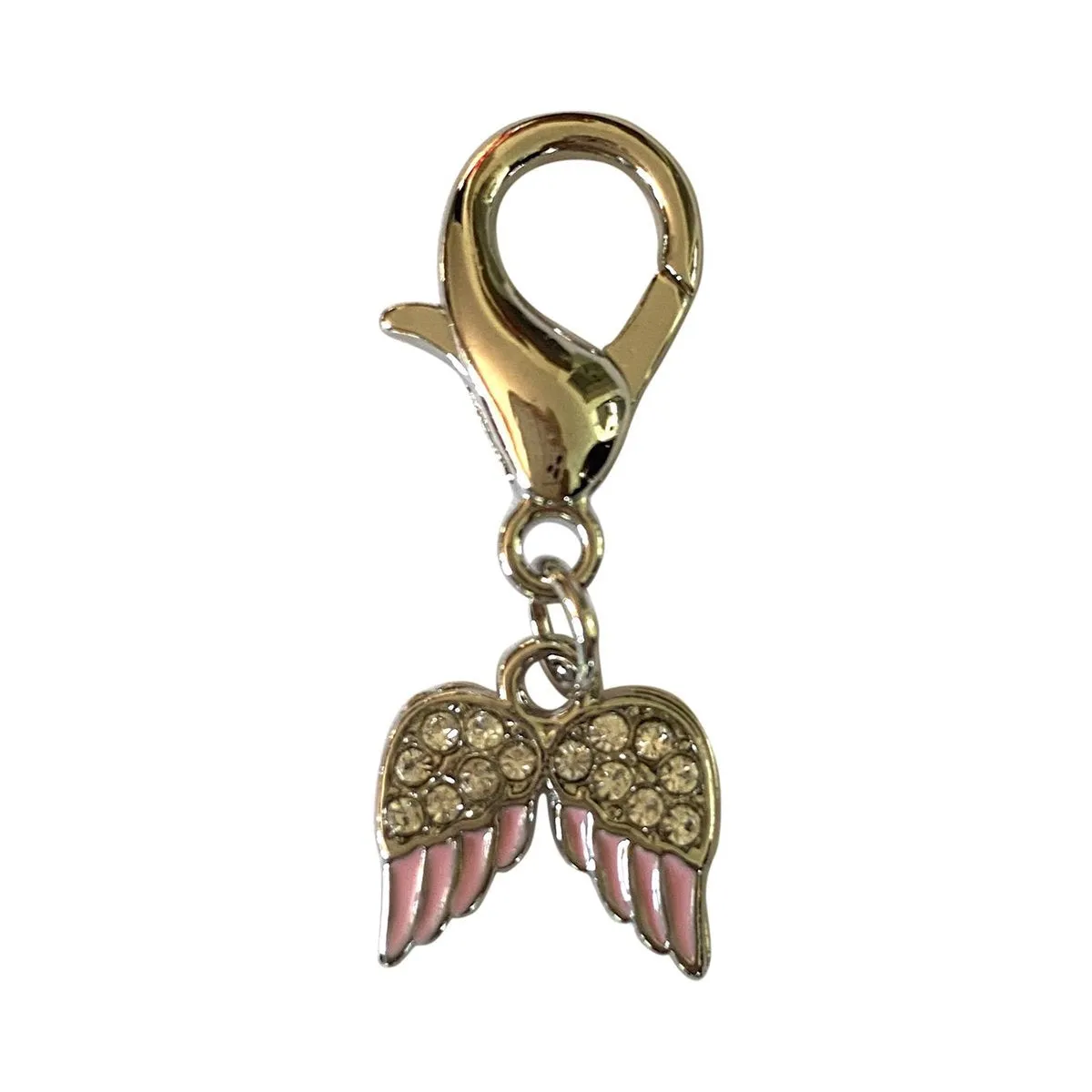 Angel Wings Dog Collar Charm