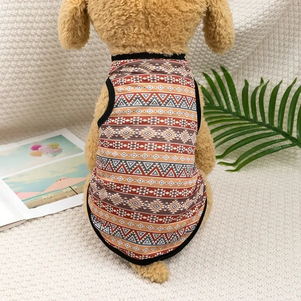 Anniepaw Bohemian Style Dogs T-shirt Soft Vest Pullover Pet