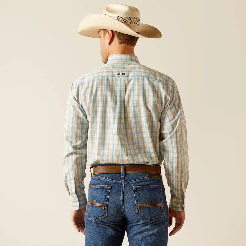 Ariat Wrinkle Free Ivar Shirt in Blue