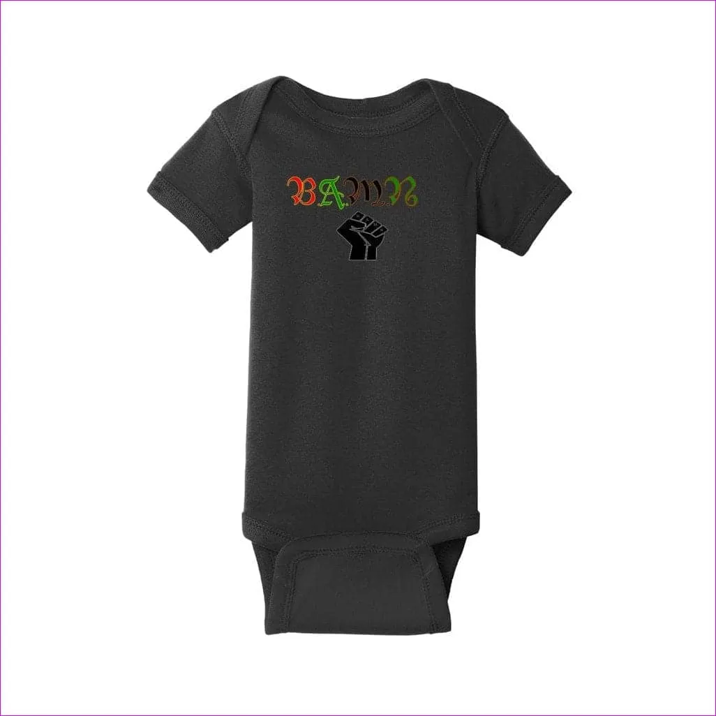 B.A.M.N - By Any Means Necessary Infant Baby Rib Bodysuit