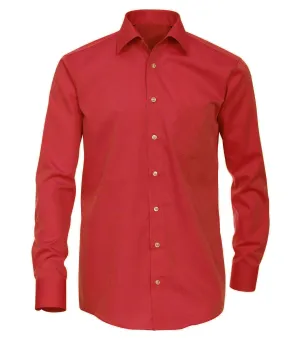 Classic Red Boys Dress Shirt