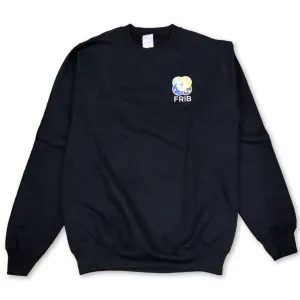 FRIB Logo Crewneck Sweatshirt - Black