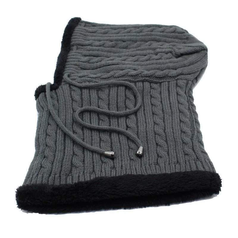 Head Warmer with Sweatshirt-Style Design