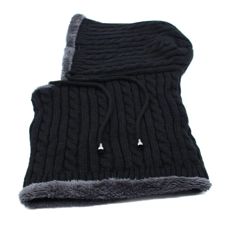 Head Warmer with Sweatshirt-Style Design