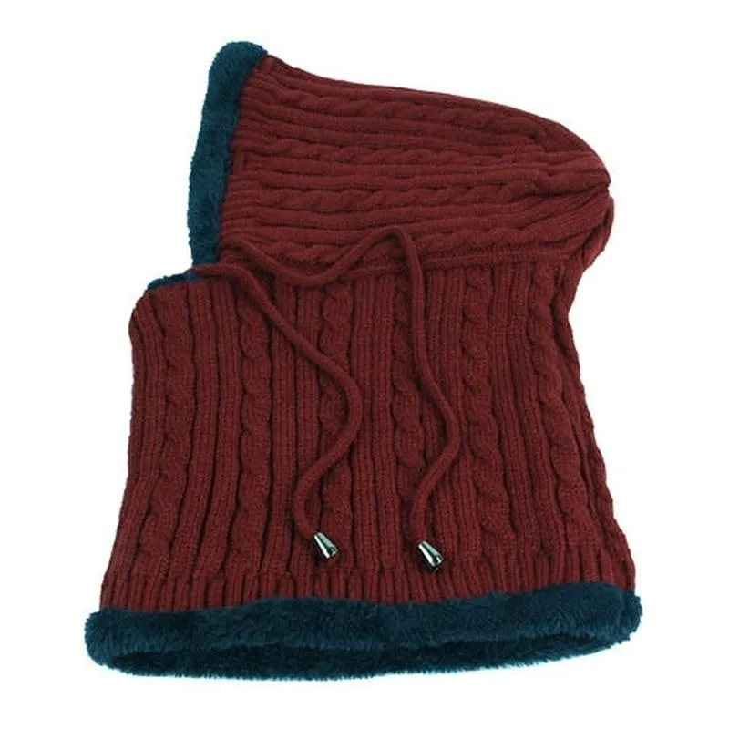 Head Warmer with Sweatshirt-Style Design