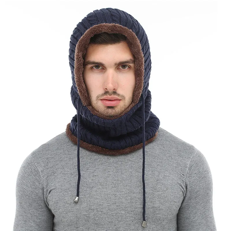 Head Warmer with Sweatshirt-Style Design