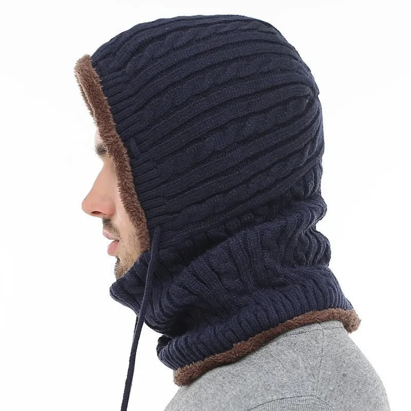 Head Warmer with Sweatshirt-Style Design