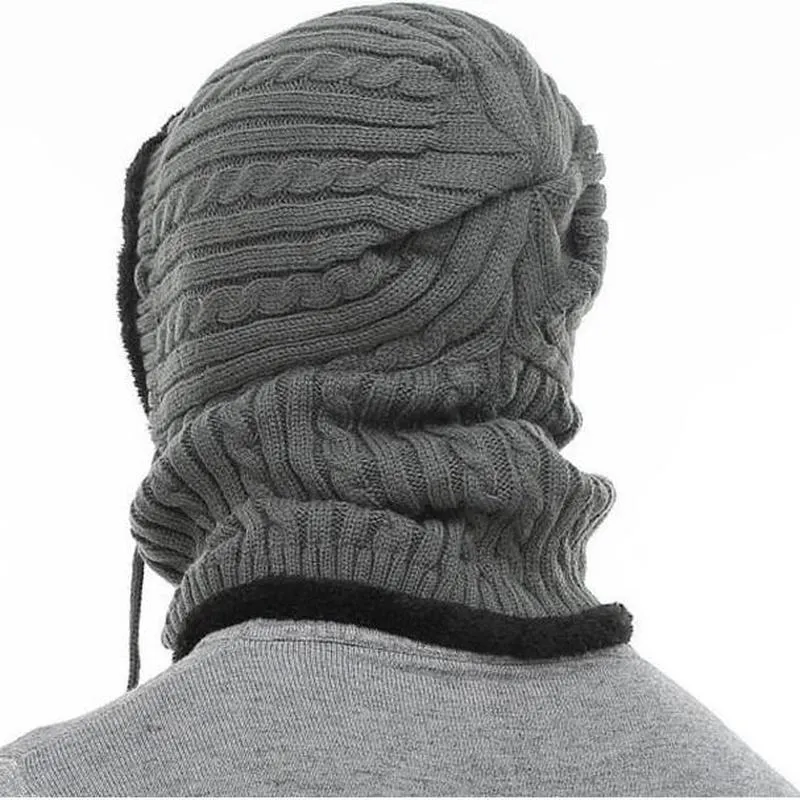 Head Warmer with Sweatshirt-Style Design