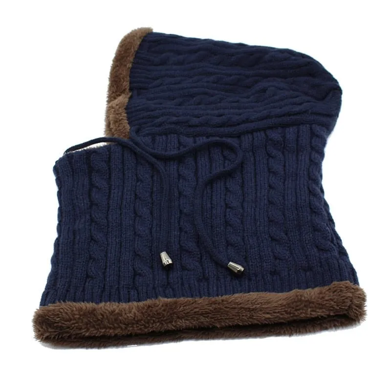 Head Warmer with Sweatshirt-Style Design