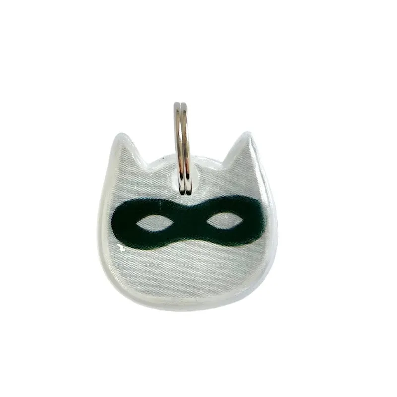 Kittyrama Reflective Ninja Cat Collar Charm (Choice of Colours)