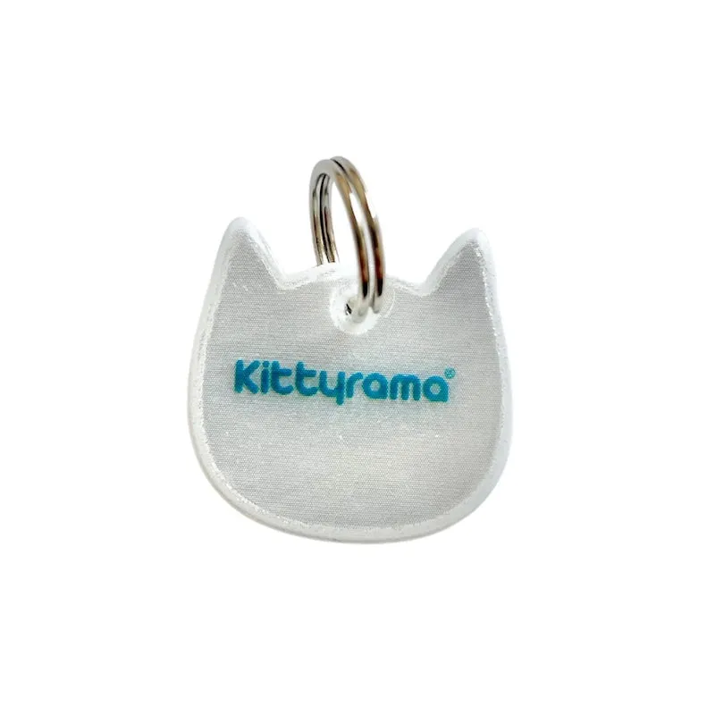 Kittyrama Reflective Ninja Cat Collar Charm (Choice of Colours)