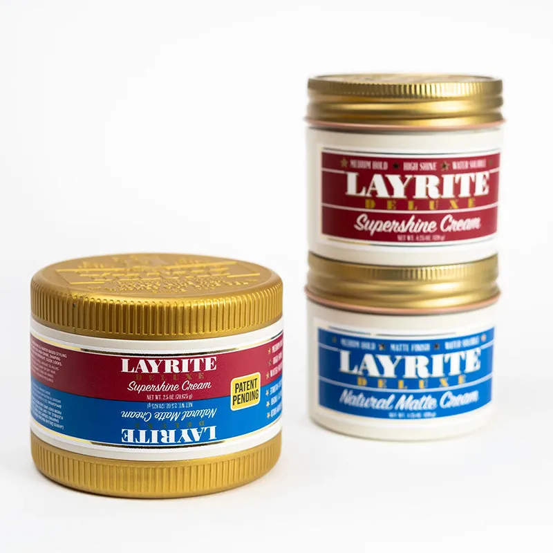 Layrite - Dual Chamber, Natural Matte & Supershine Cream, 142g