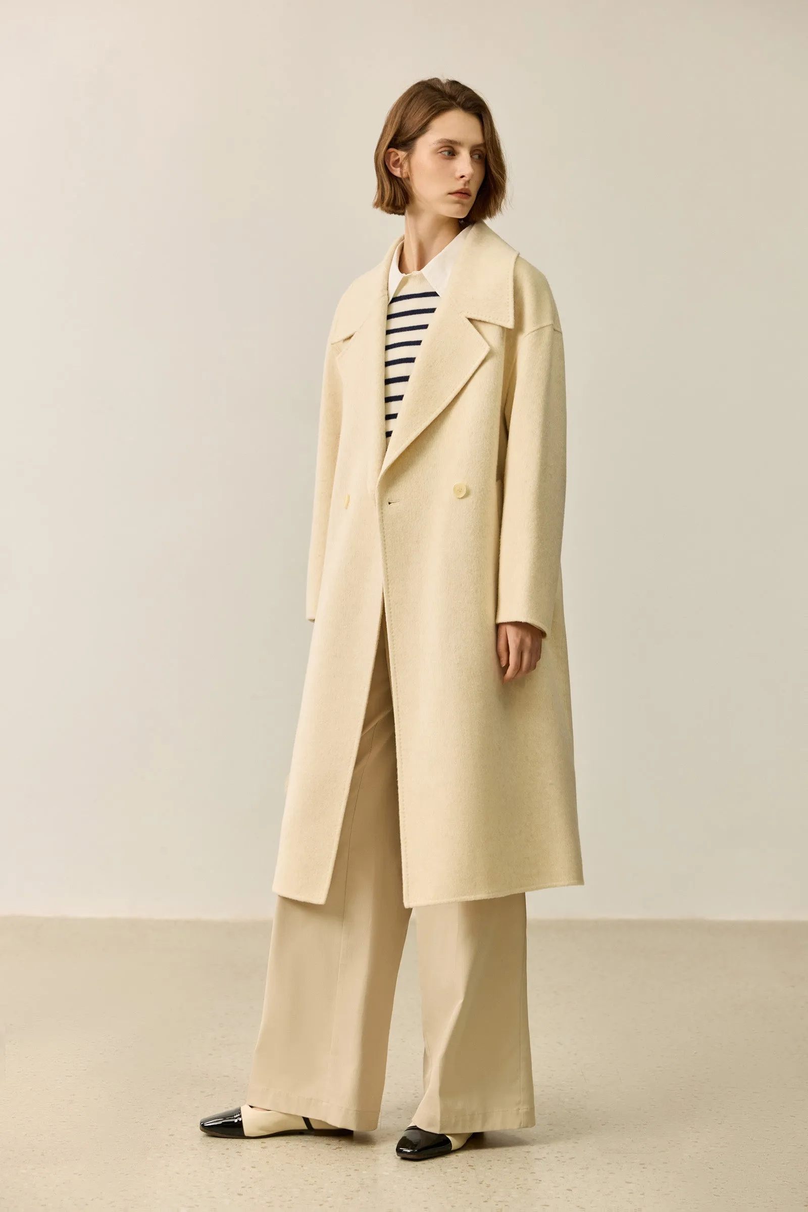 LILY Double-Faced Wool Coat