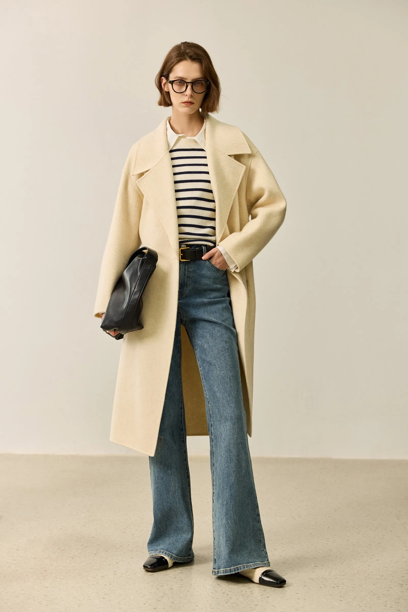 LILY Double-Faced Wool Coat