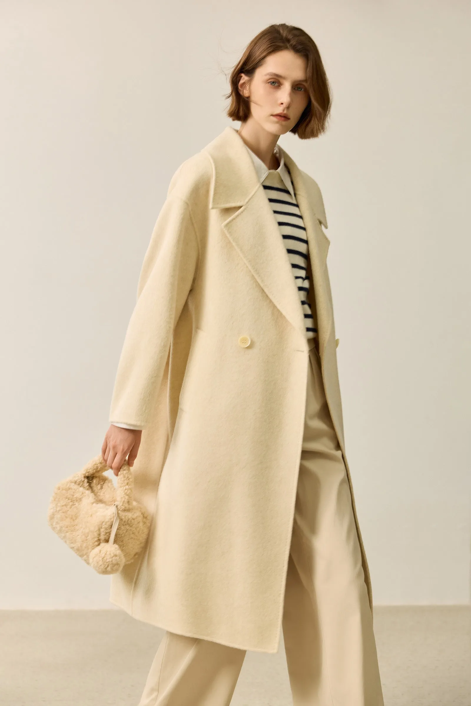 LILY Double-Faced Wool Coat