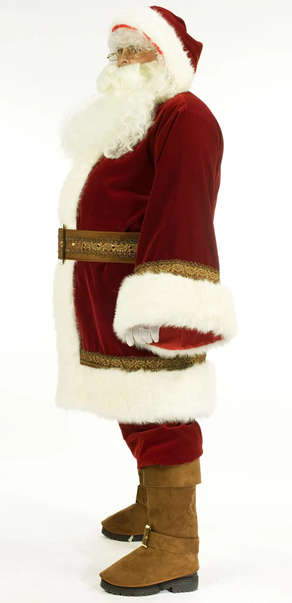 Old Time Santa Claus Suit Costume