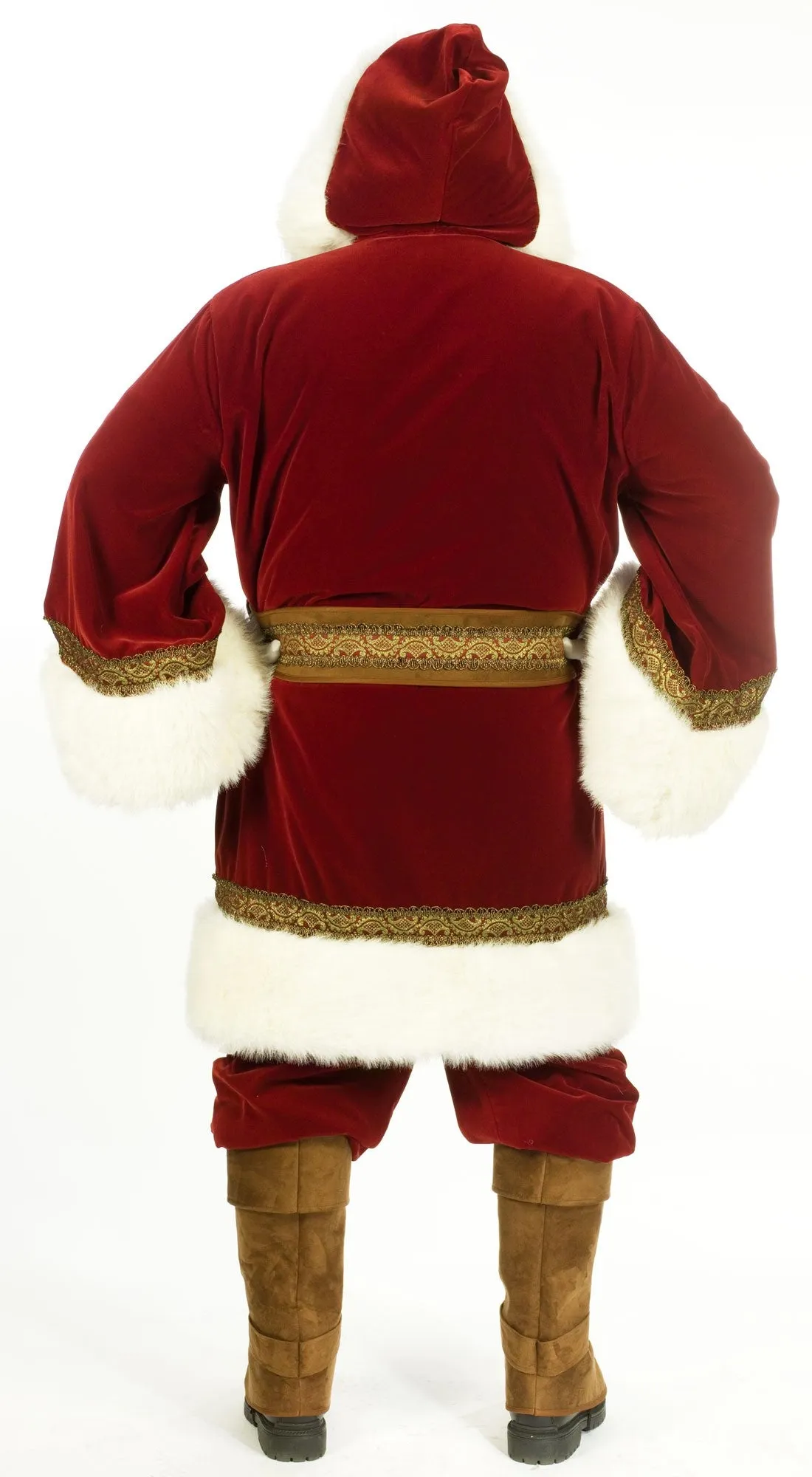 Old Time Santa Claus Suit Costume