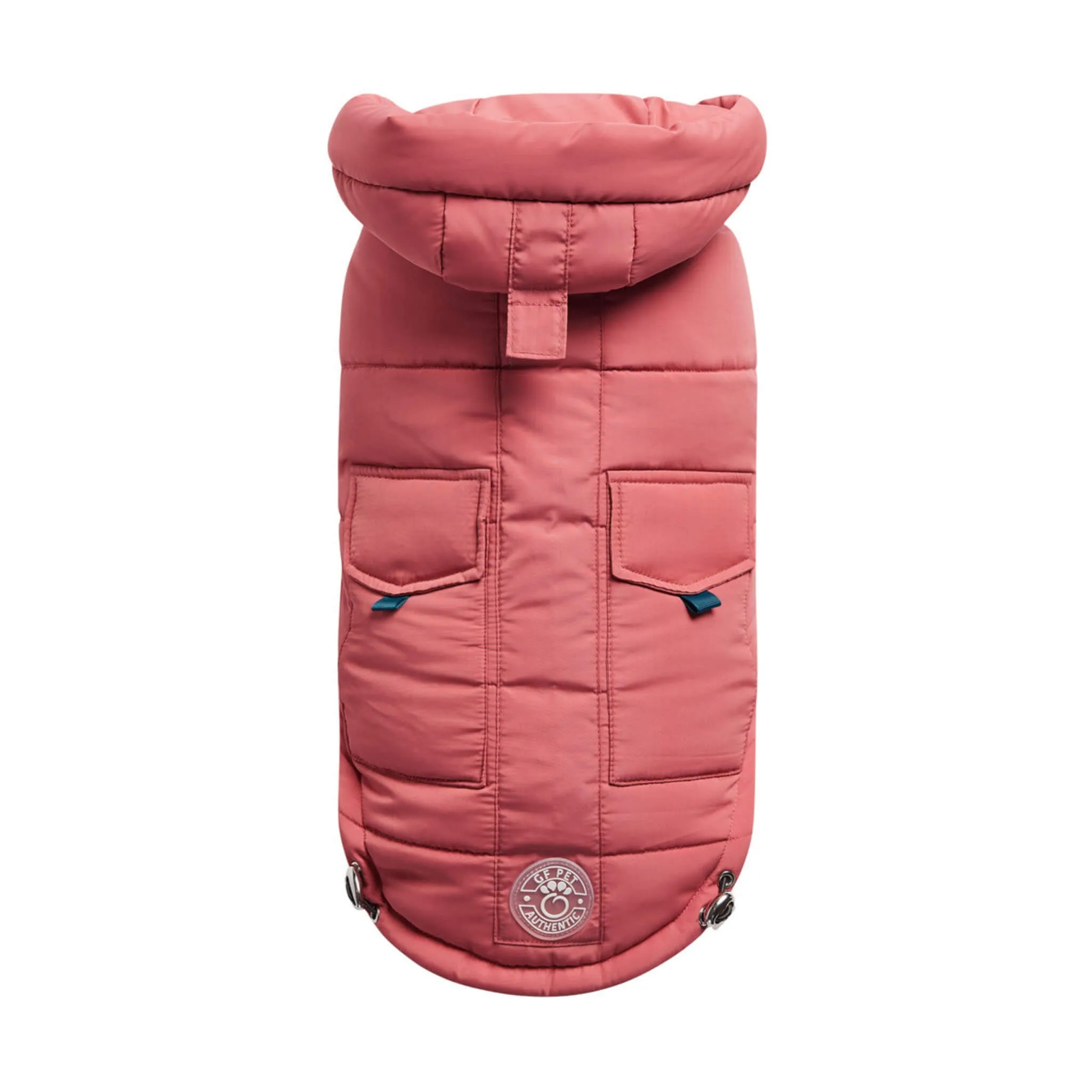 Puff Dog Parka - Pink