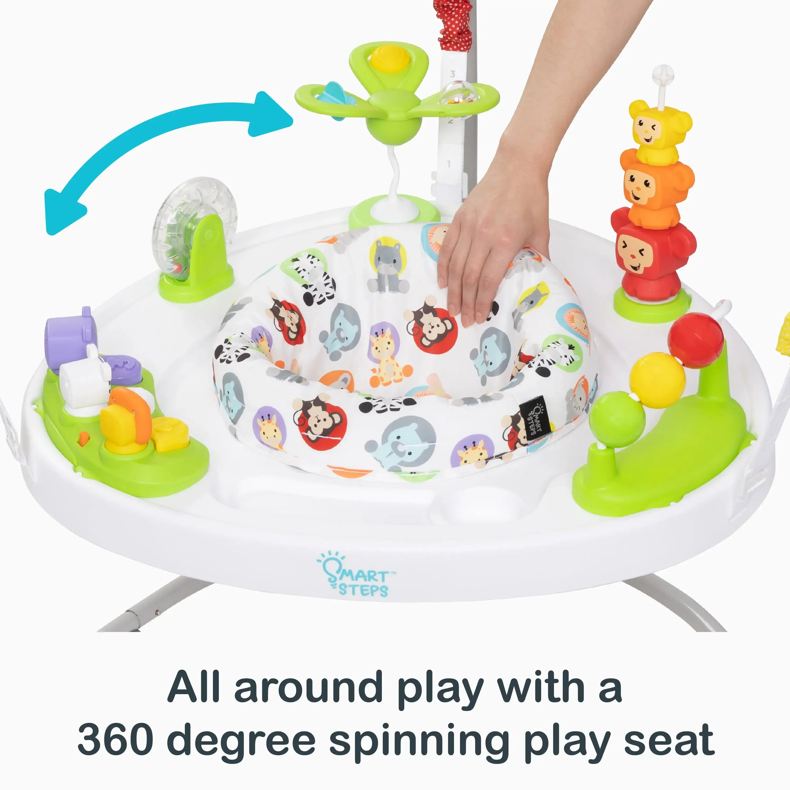 Smart Steps® My First Activity Jumper with STEM Learning Toys- Jungle Life