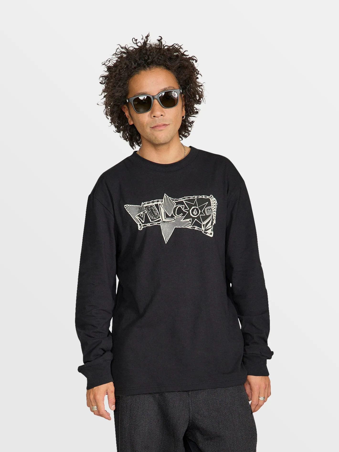 Tokyo True Escape Long Sleeve Tee - Black