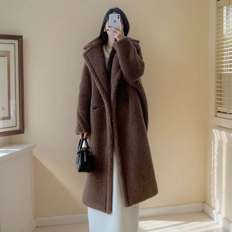 Toleet fall outfits Winter outfits 2024 Coat Women's Mid-Length Coat