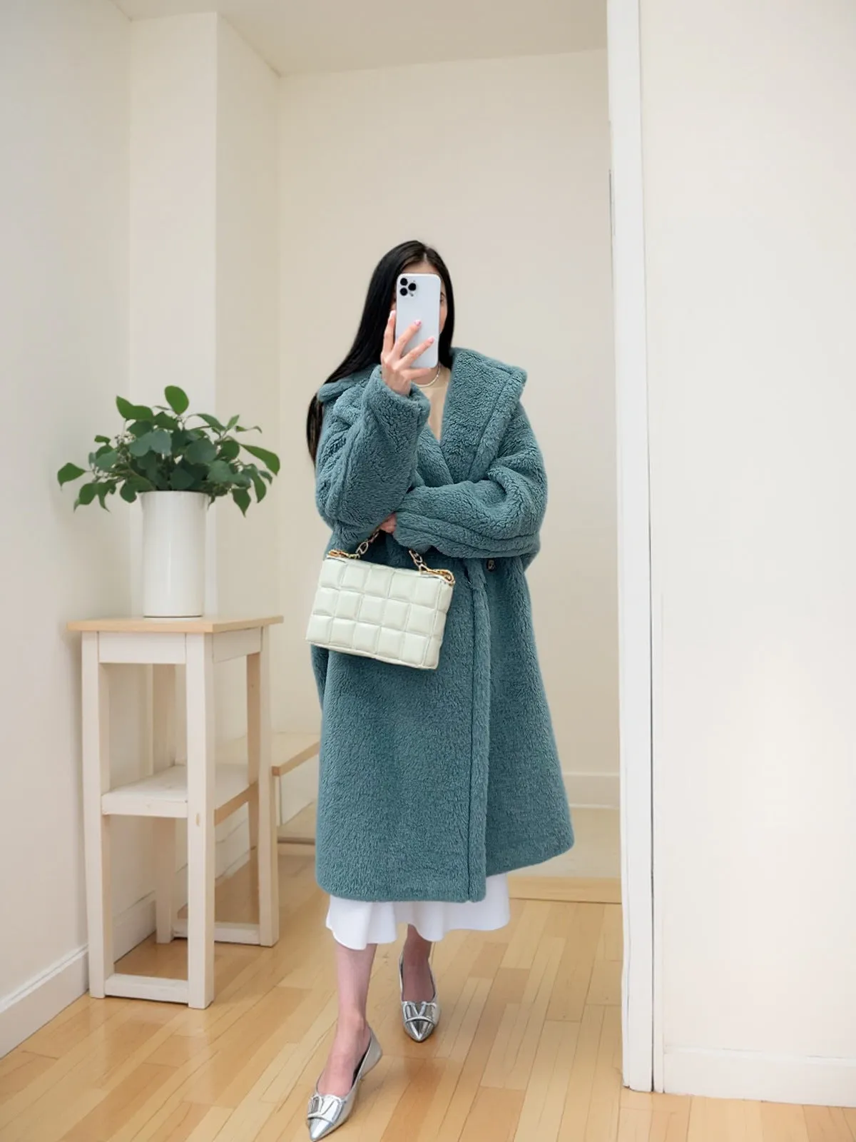 Toleet fall outfits Winter outfits 2024 Coat Women's Mid-Length Coat