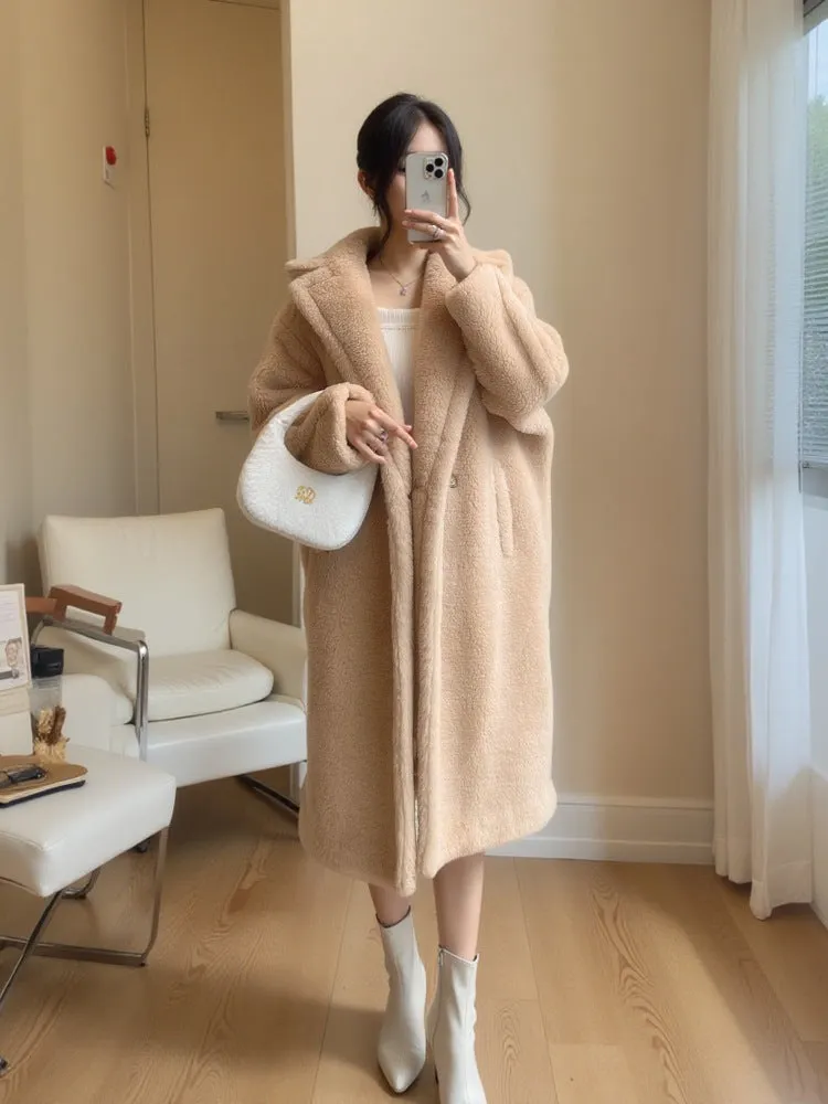 Wenkouban fall outfits Winter outfits 2024 Coat Women's Mid-Length Coat