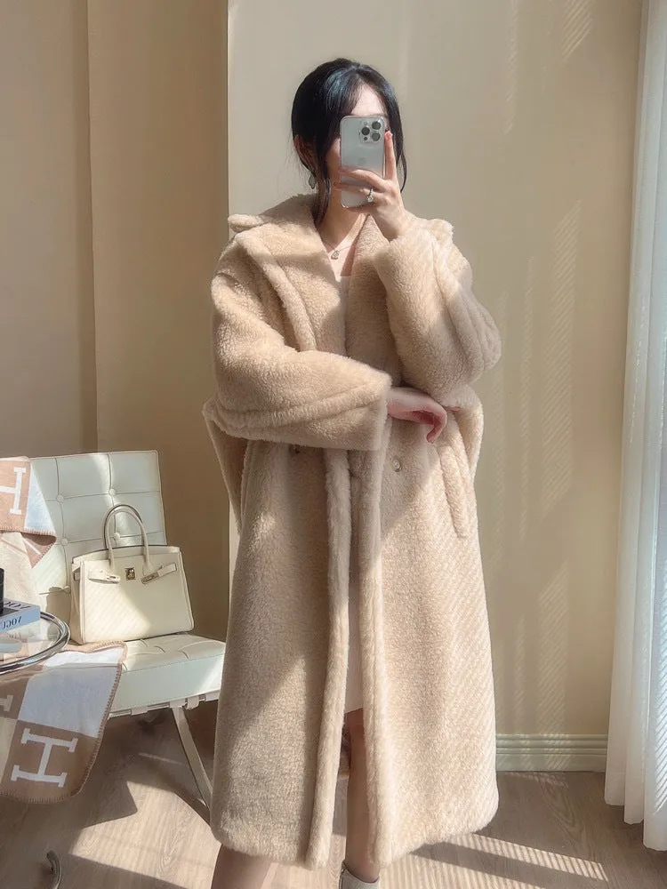 Wenkouban fall outfits Winter outfits 2024 Coat Women's Mid-Length Coat