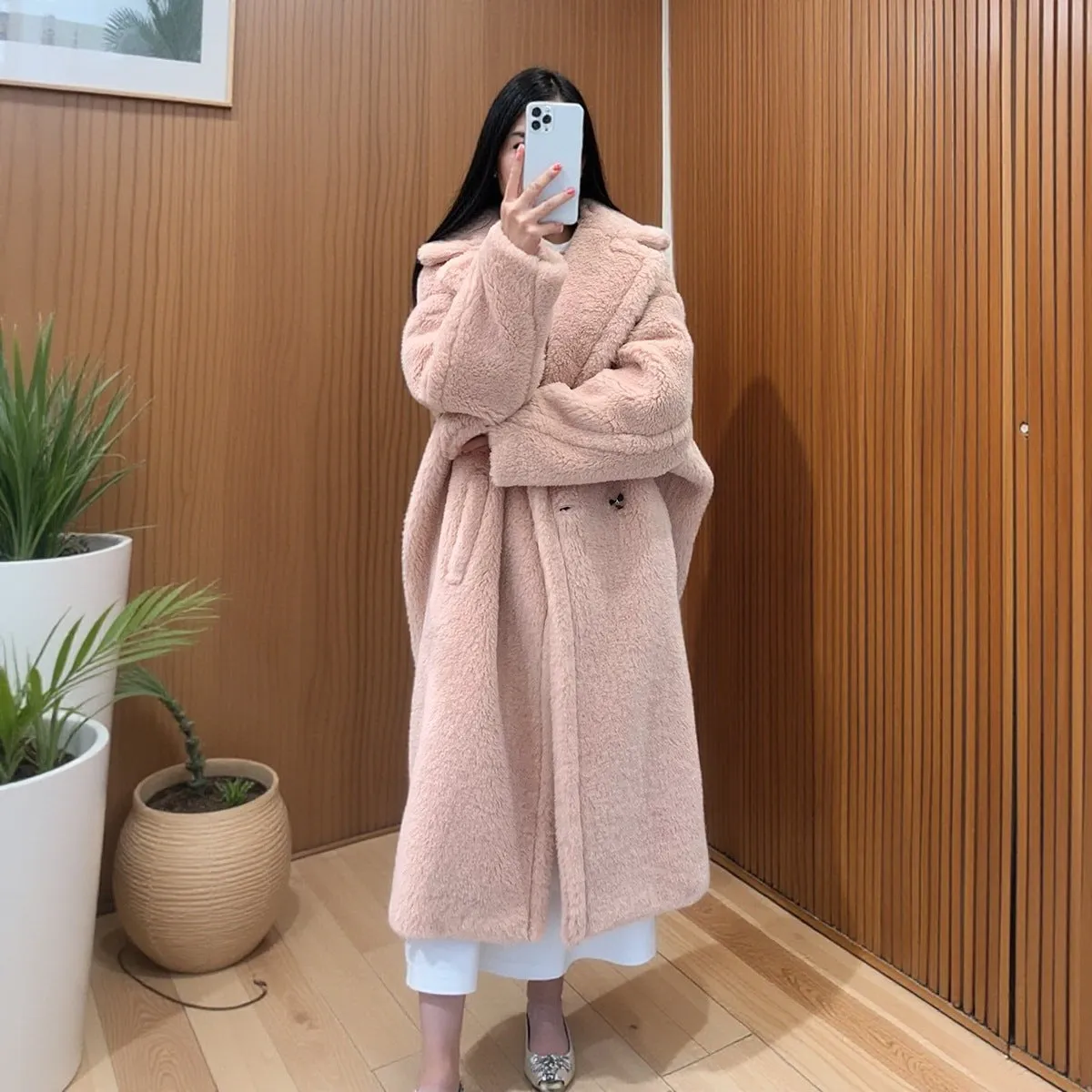 Wenkouban fall outfits Winter outfits 2024 Coat Women's Mid-Length Coat